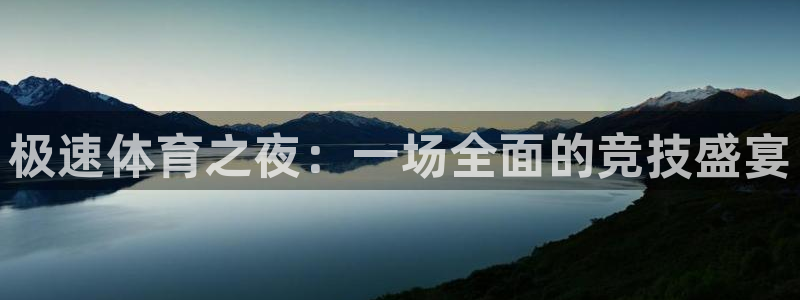 极速体育之夜：一场全面的竞技盛宴