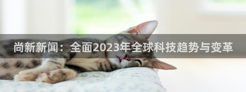 尚新新闻：全面2023年全球科技趋势与变