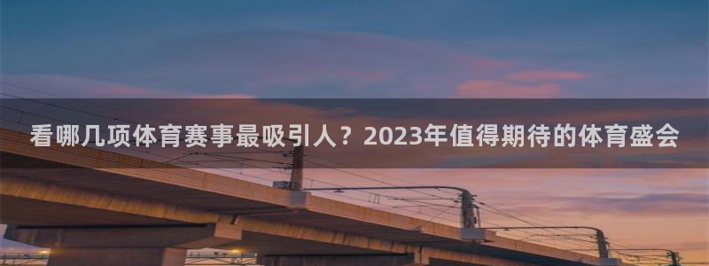 看哪几项体育赛事最吸引人？2023年值得